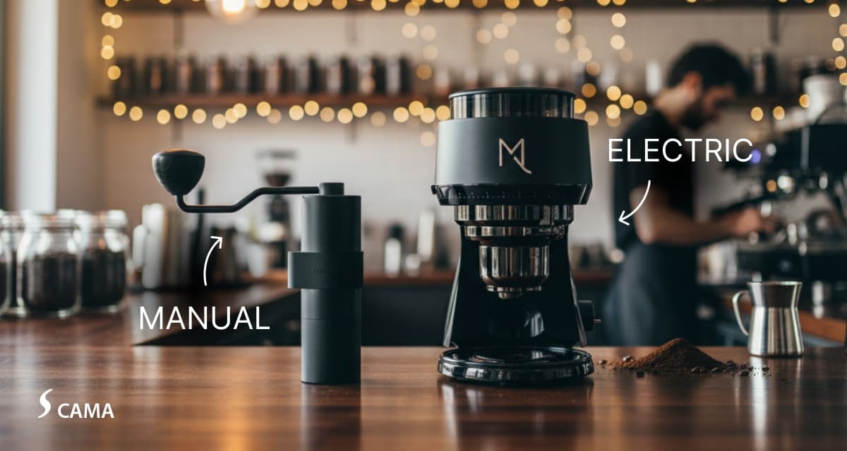 آسیاب قهوه دستی یا برقی؟بهترین گزینه برای شما؟